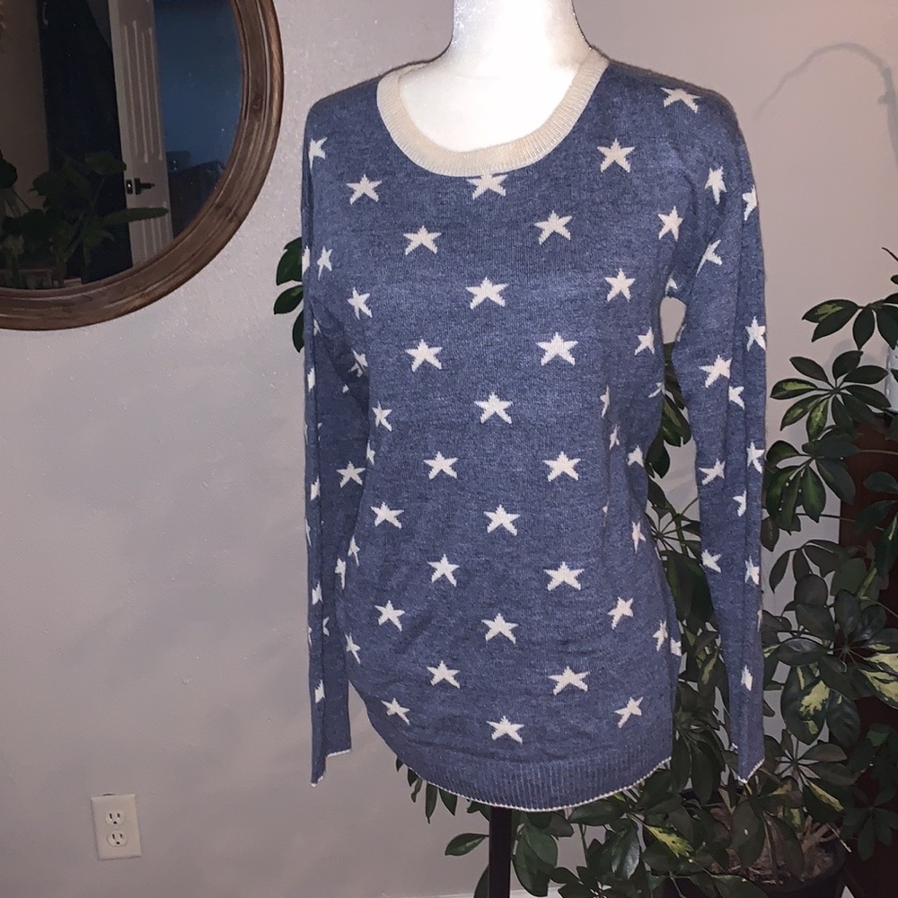 Willow & Clay Stars and Stripes patriotic sweater